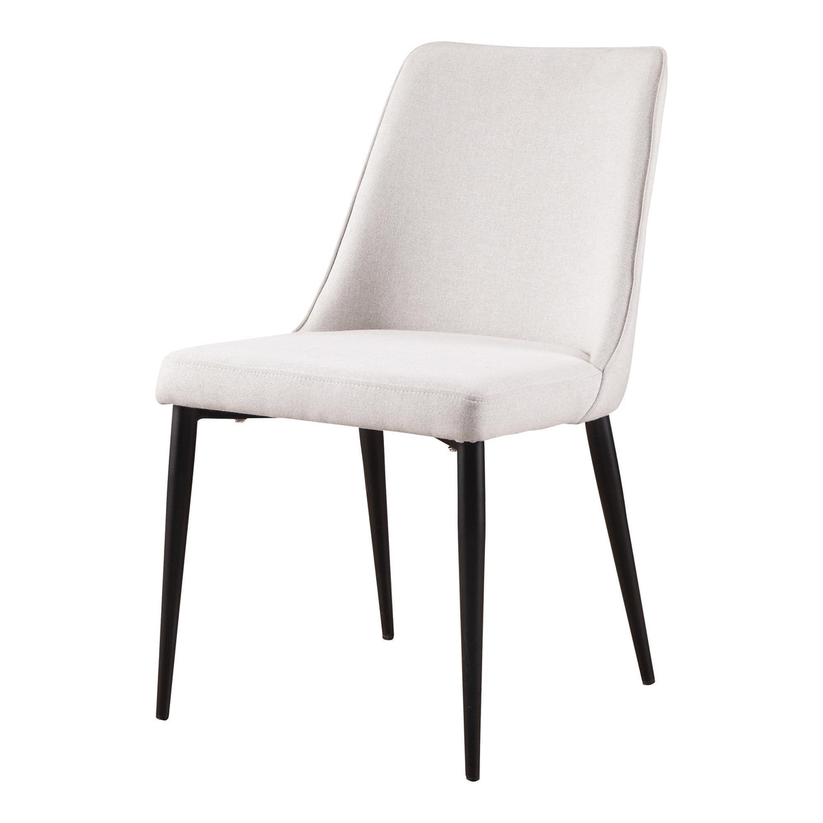 Moe's Home Collection Lula Dining Chair Oatmeal-M2 - YM-1006-05