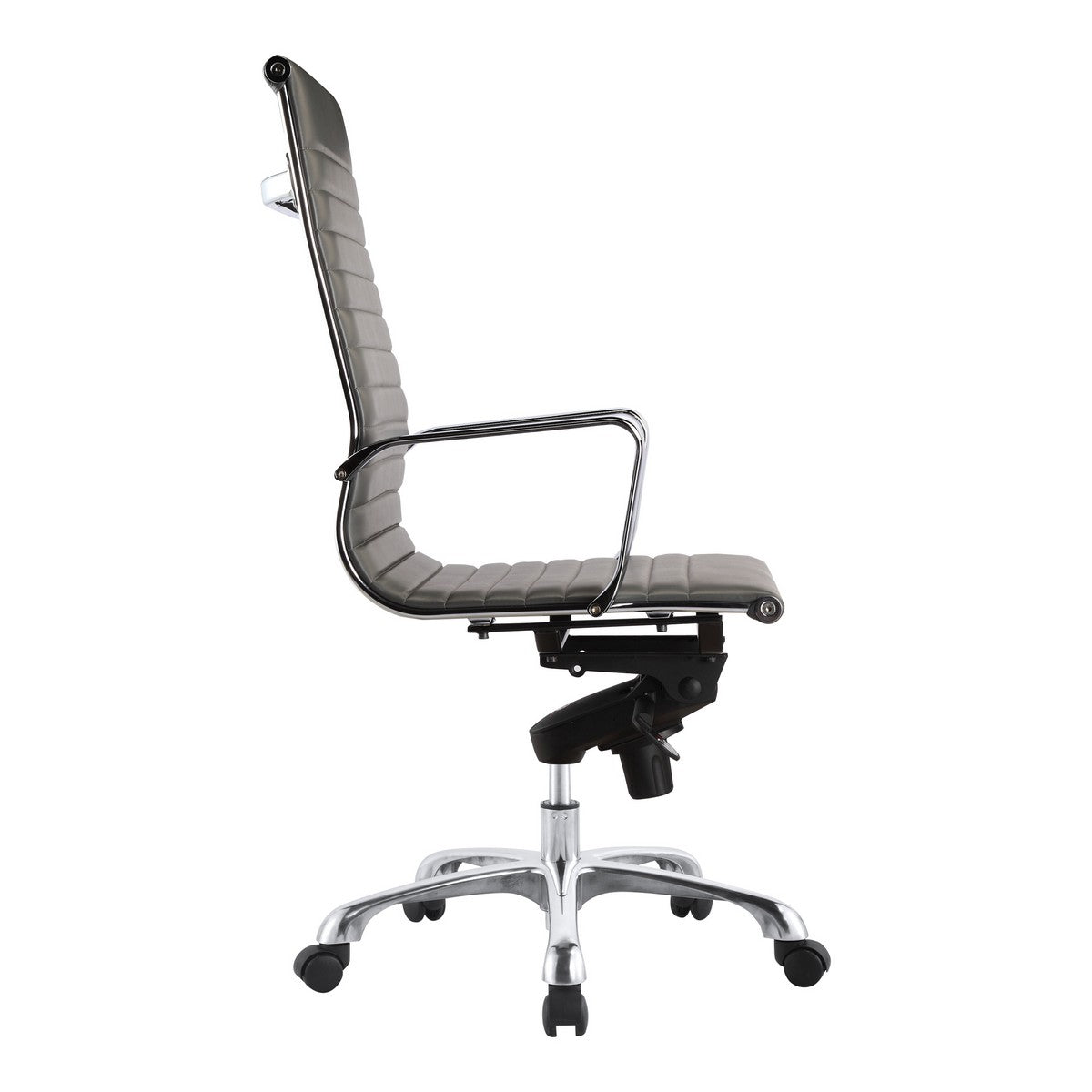 Moe's Home Collection Omega Swivel office Chair High Back Grey - ZM-1001-29