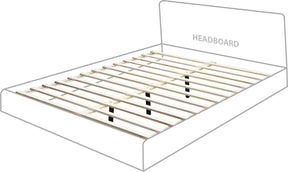 Meridian Furniture Zara Navy Velvet Full Bed (3 Boxes)