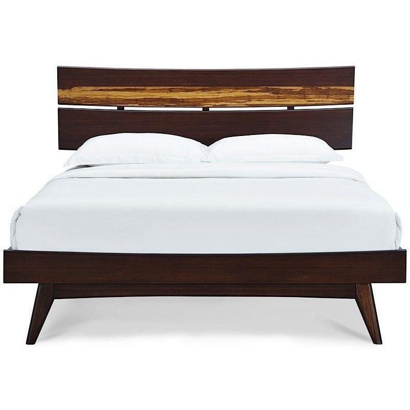 5pc Greenington Azara Modern Bamboo Queen Platform Bedroom Set (Includes: 1 Queen Bed, 2 Nightstands, 2 Dressers)-Minimal & Modern