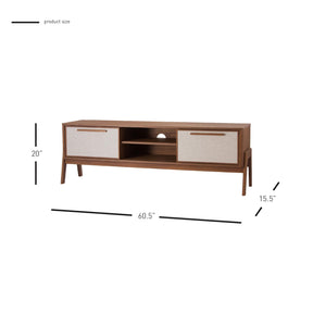 Heaton 60" Low TV Stand by New Pacific Direct - 1340008