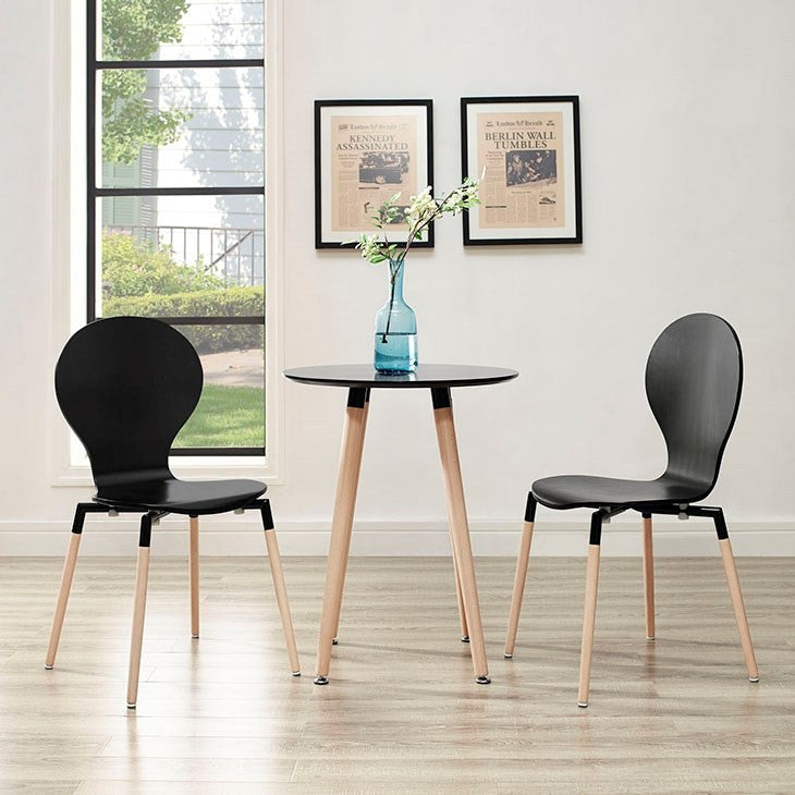 Modway Furniture Modern Path Dining Chair Set of 2-Minimal & Modern