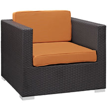 Modway Furniture Modern Gather Outdoor Patio Armchair-Minimal & Modern