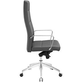Modway Furniture Modern Stride Highback Office Chair in Gray EEI-2120-GRY-Minimal & Modern