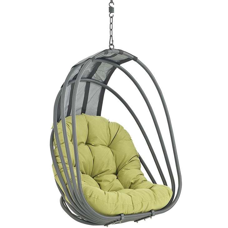Modway Furniture Modern Whisk Outdoor Patio Swing Chair-Minimal & Modern