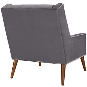 Modway Furniture Modern Peruse Velvet Armchair-Minimal & Modern