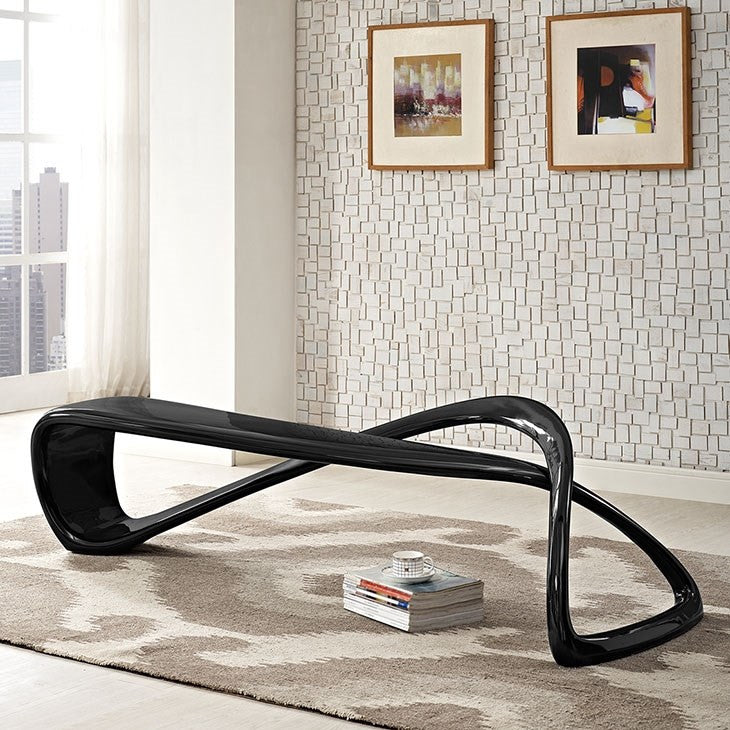 Modway Furniture Modern M®bius Bench-Minimal & Modern
