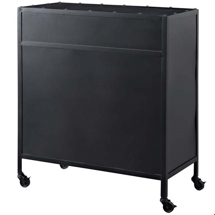 Modway Furniture Modern Charm Cabinet In Black-Minimal & Modern