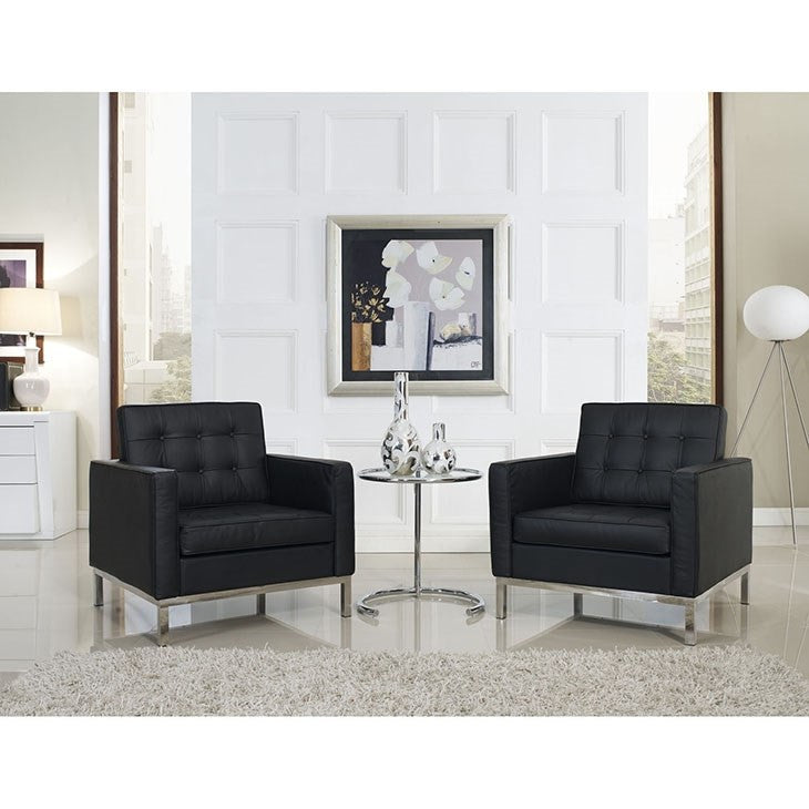 Modway Furniture Modern Loft 3 Piece Sofa Set-Minimal & Modern