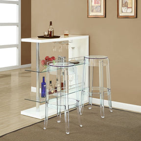 Modway Furniture Modern Casper Bar Stool Set-Minimal & Modern