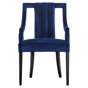 Viola Velvet Fabric Klismos Chair by New Pacific Direct - 9900033