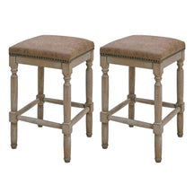 Ernie PU Counter Stool (Set of 2) by New Pacific Direct - 3900056