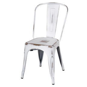 Metropolis Metal Side Chair (Set of 4) by New Pacific Direct - 938233(D1)