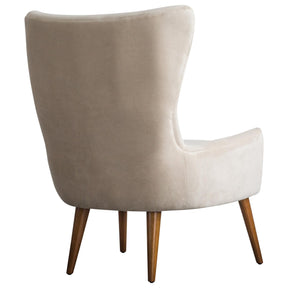 Arya Velvet Fabric Chair by New Pacific Direct - 1900122