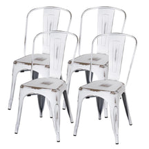 Metropolis Metal Side Chair (Set of 4) by New Pacific Direct - 938233(D1)