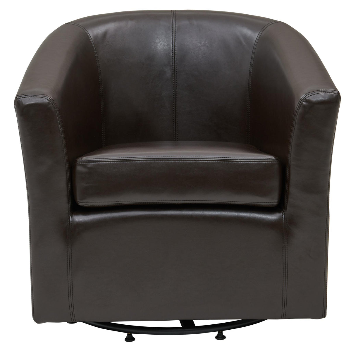 Hayden Swivel Bonded Leather Chair by New Pacific Direct - 193012B