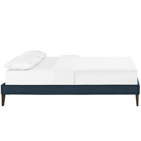 Modway Furniture Modern Sharon Full Fabric Bed Frame with Squared Tapered Legs-Minimal & Modern