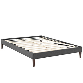 Modway Furniture Modern Sharon Queen Fabric Bed Frame with Squared Tapered Legs-Minimal & Modern