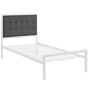 Modway Furniture Modern Millie Twin Fabric Bed-Minimal & Modern