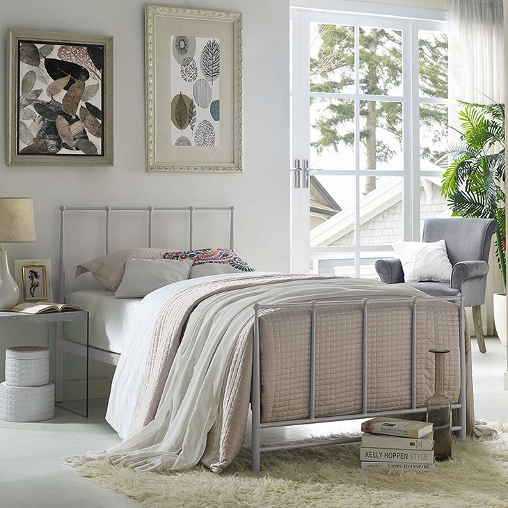 Modway Furniture Modern Estate Twin Bed-Minimal & Modern