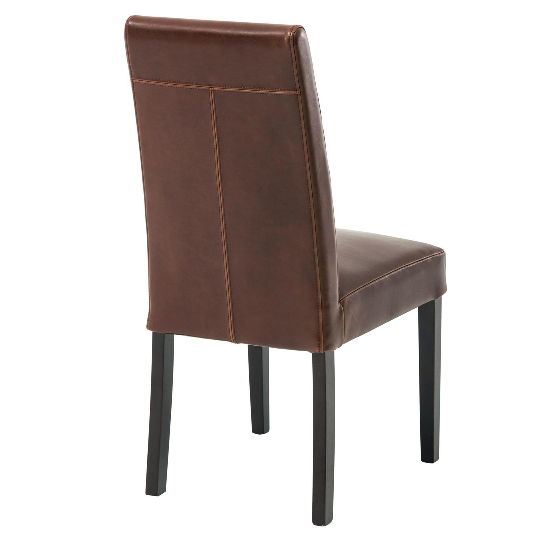 Hartford Bicast Leather Dining Chair (Set of 2) by New Pacific Direct - 198140