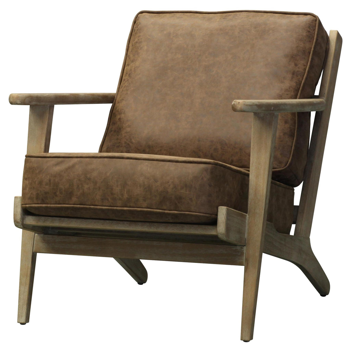 Albert PU Leather Accent Chair by New Pacific Direct - 3900024