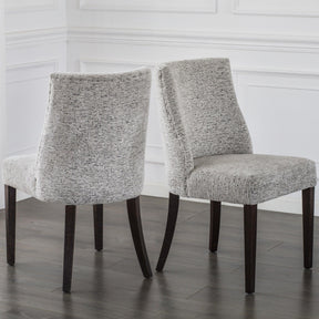 New Paris Fabric Chair (Set of 2) by New Pacific Direct - 3900043