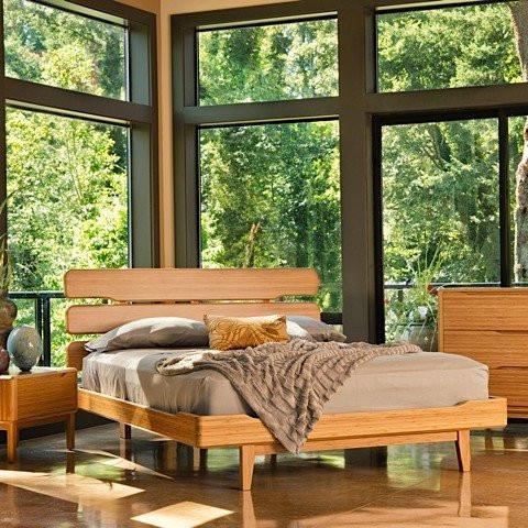 5pc Greenington Currant Modern Queen Platform Bedroom Set (Includes: 1 Queen Bed, 2 Nightstands, 2 Dressers) Beds - bamboomod