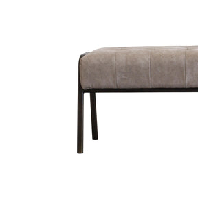 Venturi PU Leather Tufted Bench by New Pacific Direct - 9900025