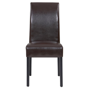 Valencia Bicast Leather Chair (Set of 2) by New Pacific Direct - 108239