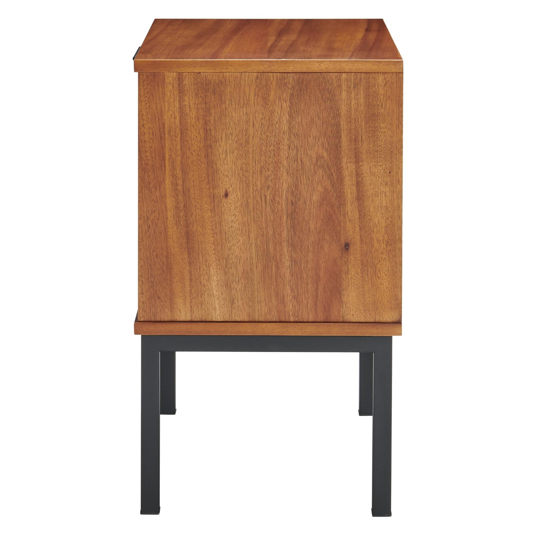 Caine Rattan Night Stand by New Pacific Direct - 8000063