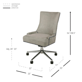 Charlotte Office Chair by New Pacific Direct - 1900085