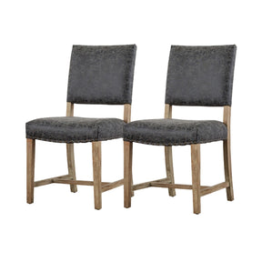Arthur PU Leather Chair (Set of 2) by New Pacific Direct - 3900033