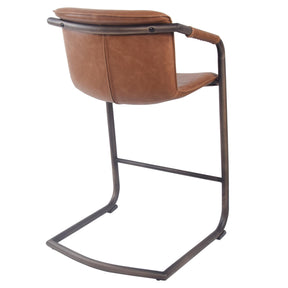 Indy PU Leather Counter Stool (Set of 2) by New Pacific Direct - 1060004