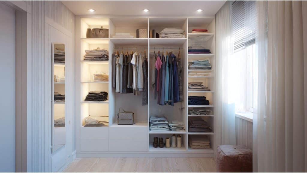Built-in Wardrobe and Shelves