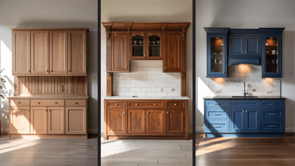 Cabinets (Stock vs. Semi-custom and Custom)