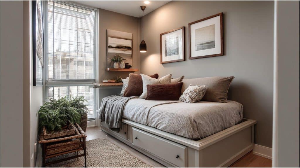 Compact Trundle Bed with Extra Sleep Space