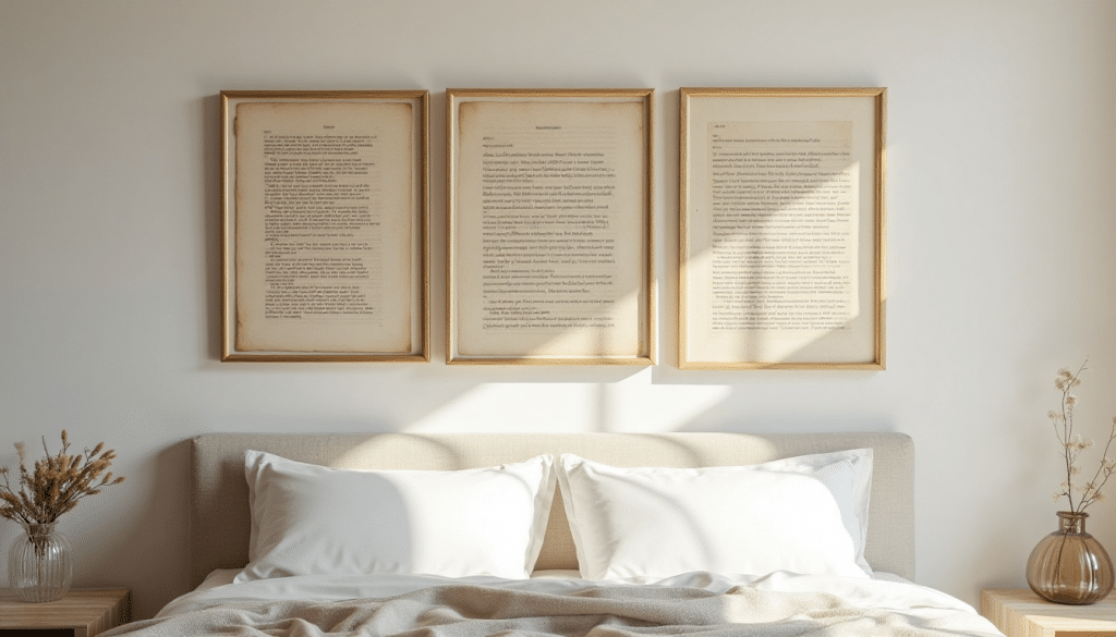 Create a Gallery Wall of Literary Quotes