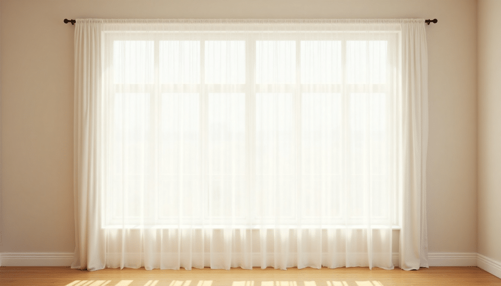 Drape Sheer Curtains for Soft Light