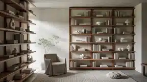 Floor-to-ceiling Bookshelves