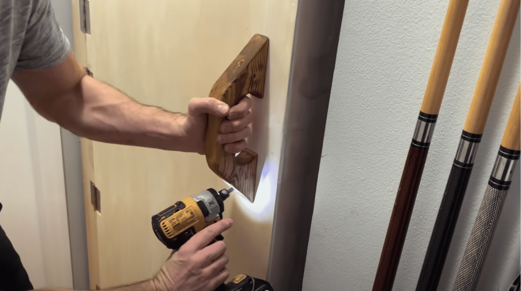 Install The Hinges and Handle