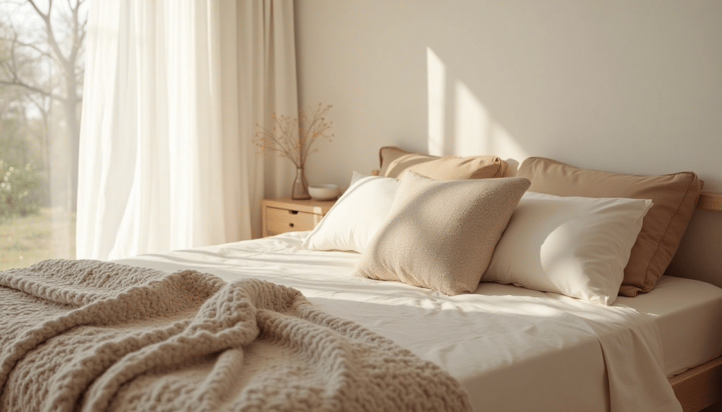 Layer Neutral Bed Linens