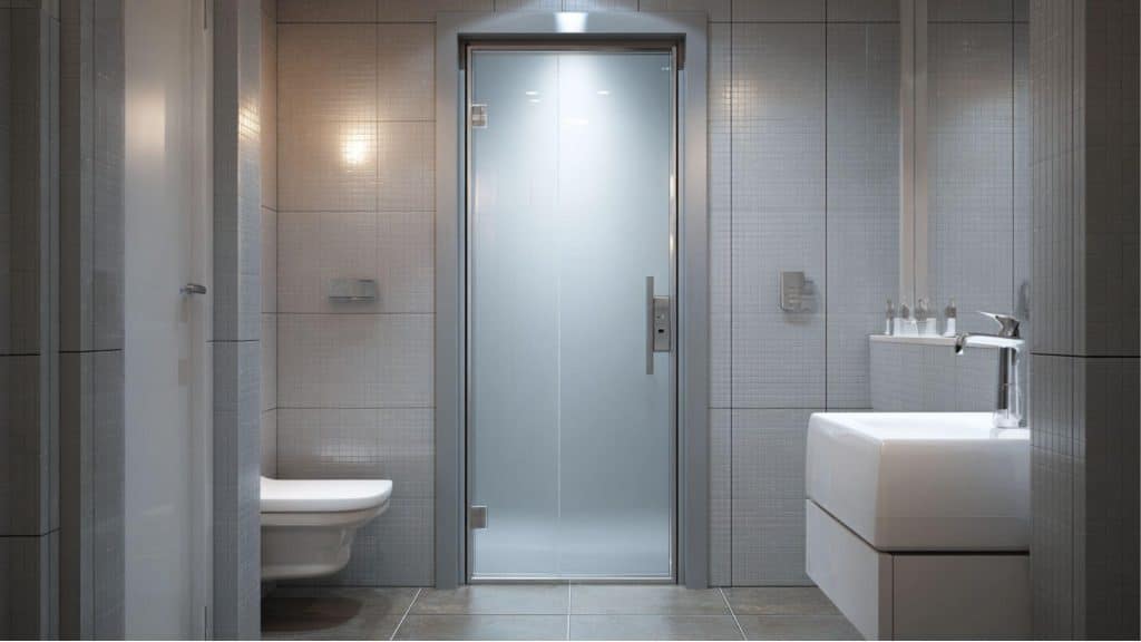 Magnetic Privacy Door