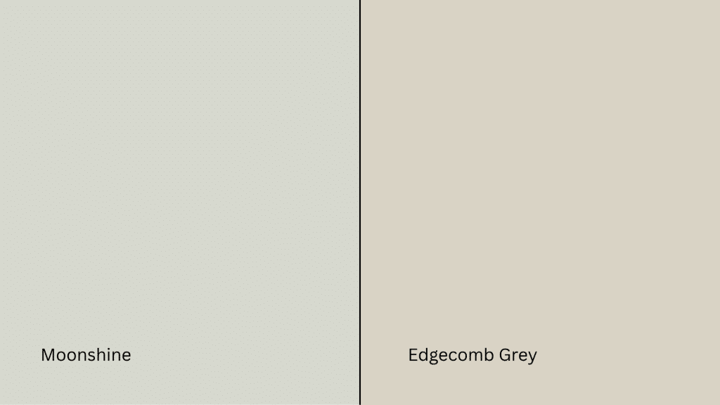 Moonshine vs. Edgecomb Gray