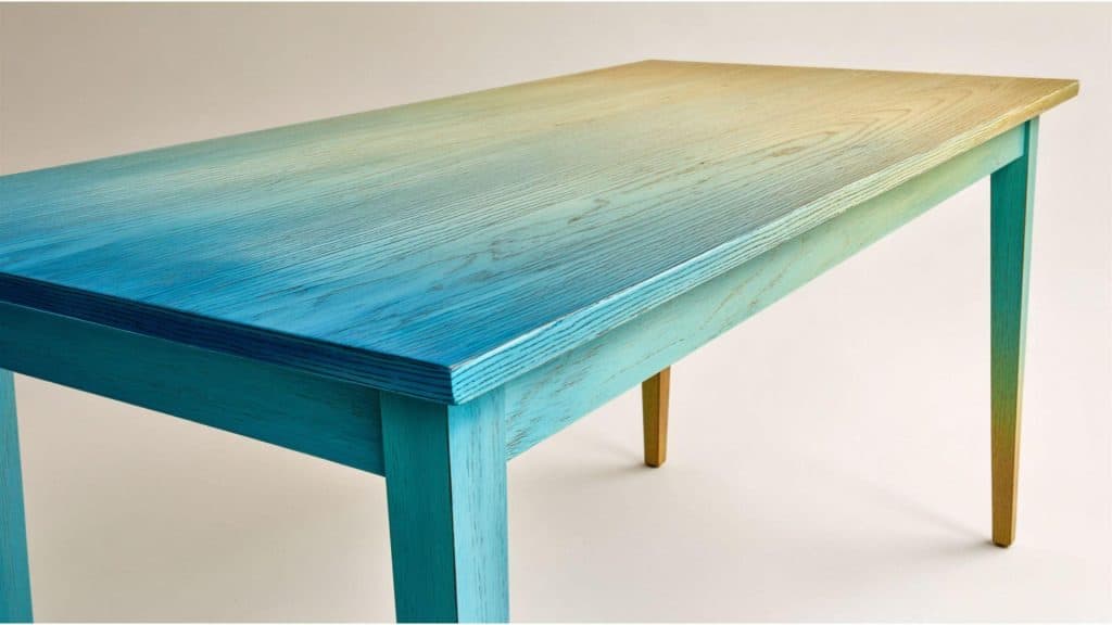 Ombre Painted Tabletop