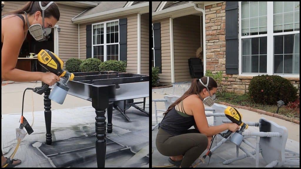 Step 4: Paint the Base and Chairs