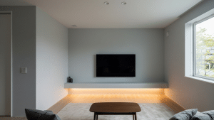 Style TV and Furniture Lower to the Ground