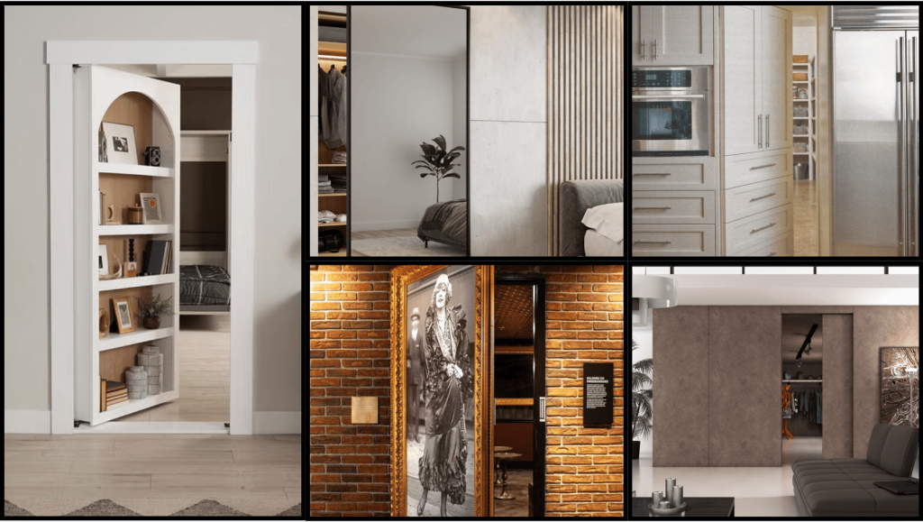 Types of DIY Hidden Doors You Can Build