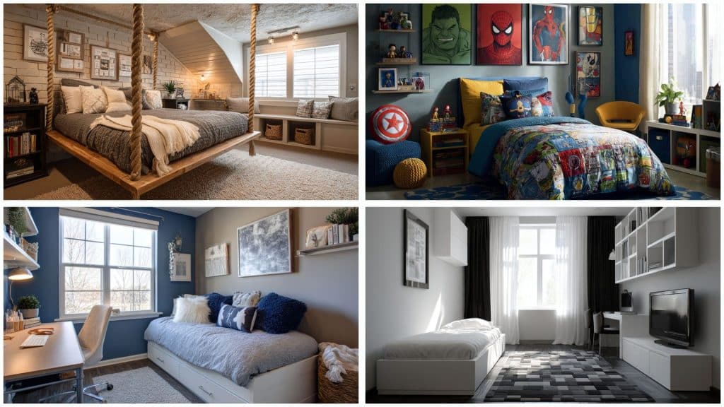 boys bedroom ideas for small rooms