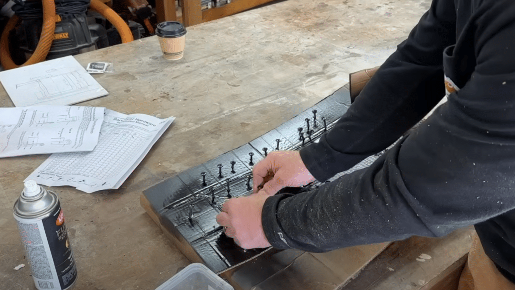 Fill Nail Holes and Prep for Metal Trim